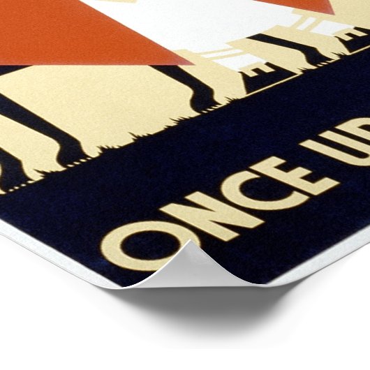 ヴィンテージ ポスター (角)