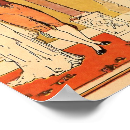 ヴィンテージ ポスター (角)