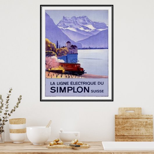 ヴィンテージ- ポスター (キッチン)