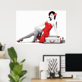 ヴィンテージ ポスター (ホームオフィス)