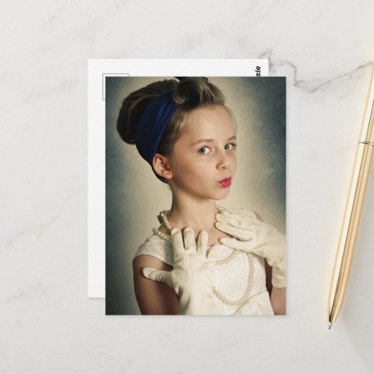 ヴィンテージ ポストカード (正面/裏面インサイチュ)