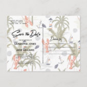 ヴィンテージ ポストカード | 日程を控えて (裏面)