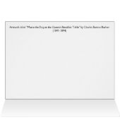 ヴィンテージ-ポメラニア犬犬及び朝の食卓、 (内部横(上))