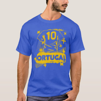 ヴィンテージ ポルトガル語 レトロ グランジ ポルトガル サッカー Tシャツ