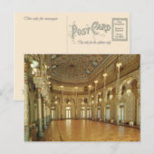 ヴィンテージ・ポルトガル・ポルト、アラブ・ホール、証券取引所 ポストカード (正面/裏面)