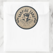 ヴィンテージ ポーション ラベル ヴァンパイアの牙 ハロウィン デコレーション (バッグ)