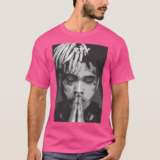 ヴィンテージ ポーズと祈り Tシャツ (正面)