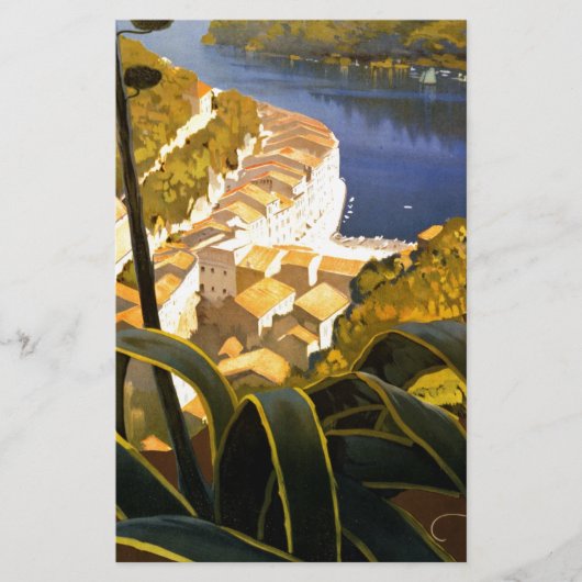 ヴィンテージ ポートフィーノ イタリア 便箋 (正面)