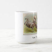 ヴィンテージ「ポーランドシルバーレースチキン」 コーヒーマグカップ (中央)