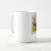 ヴィンテージ「ポーランドシルバーレースチキン」 コーヒーマグカップ (正面左)