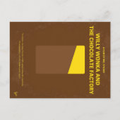 ヴィンテージ・マイ・ウィリー・ウォンカとチョコレート工場 案内ポストカード (正面)