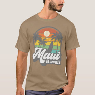 ヴィンテージ マウイ ハワイ ハワイアンビーチ サーフィン 70年代ヴィン Tシャツ