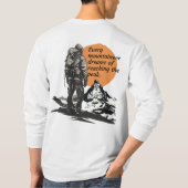ヴィンテージ・マウンテニア・ロングスリーブTシャツ Tシャツ (裏面)