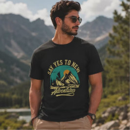 | ヴィンテージ マウンテンハイキング グラフィックTシャツ Tシャツ