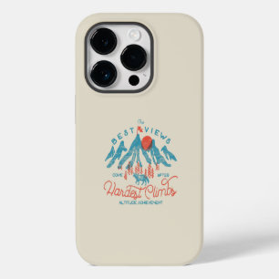 ヴィンテージ マウンテン ウルフ 登山 ハイキング アウトドア iPhone 14 PROケース