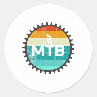 ヴィンテージ マウンテン バイク - レトロ ダウンヒル MTB バイキング ラウンドシール