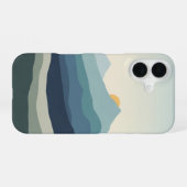 ヴィンテージ マウンテン レンジ iPhone 16ケース (裏面横)