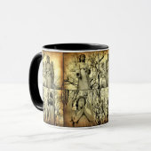 ヴィンテージ マグカップ (正面左)