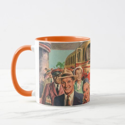 ヴィンテージ マグカップ (左)