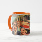 ヴィンテージ マグカップ (正面左)