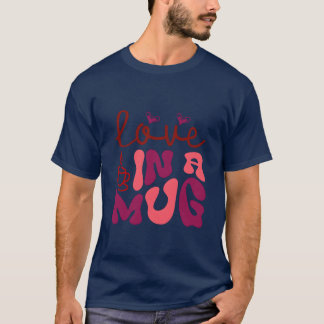 ヴィンテージ マグカップ ラブ Tシャツ