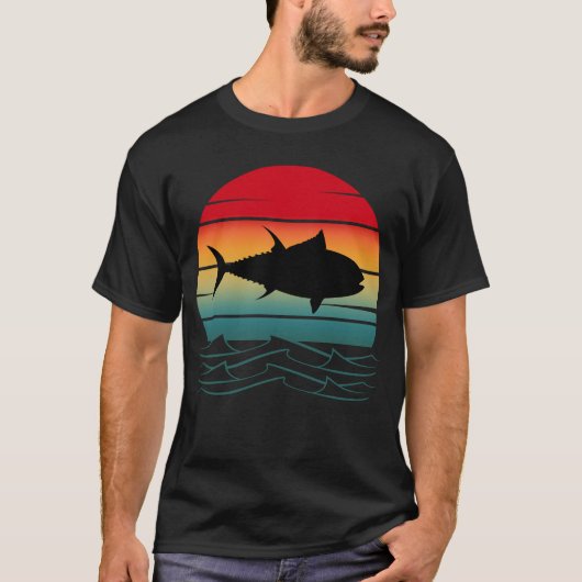 ヴィンテージ・マグロ Tシャツ (正面)