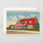 ヴィンテージ、マサチューセッツ州ケープコッド ポストカード (正面/裏面)