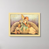 ヴィンテージ マザーグース 子どもたち ジェシー ウィルコックス スミス キャンバスプリント (正面)