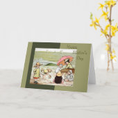 ヴィンテージ・マザーズ・デイ・カード カード (黄色い花)