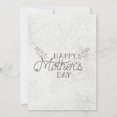 ヴィンテージ・マザーフッドを称える、母の日ブランチ 招待状 (裏面)