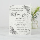 ヴィンテージ・マザーフッド、母の日ブランチ 招待状 (スタンド正面)