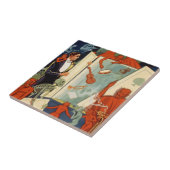 ヴィンテージ・マジシャン・カーター・ザ・グレート・マジック・ショー タイル (側面)