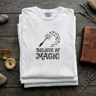 ヴィンテージ マジックワンド 引用 ユニセックスTシャツ Tシャツ