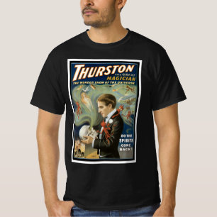 ヴィンテージ・マジック・ポスター、サーストン、偉大な魔術師 Tシャツ