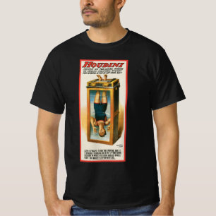 ヴィンテージ マジック ポスター、ハリー・フーディニ Tシャツ