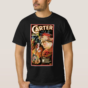ヴィンテージ・マジック・ポスター、ミステリアスなカーター Tシャツ