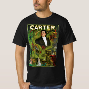 ヴィンテージ・マジック・ポスター、ミステリアス・カーター Tシャツ