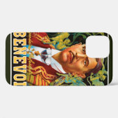 ヴィンテージ・マジック・ポスター、伝説の教授ベネヴォル Case-Mate iPhoneケース (裏面 (横))