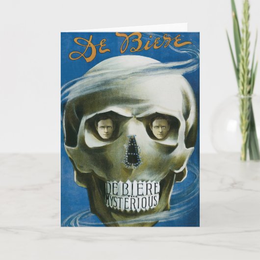 ヴィンテージ・マジック・ポスター、神秘のデ・ビエール カード (正面)