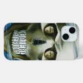 ヴィンテージ・マジック・ポスター、神秘のデ・ビエール Case-Mate iPhoneケース (裏面 (横))