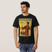 ヴィンテージ マジック ポスター 魔術師フーマンチュー Tシャツ (正面フル)