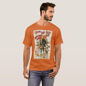 ヴィンテージ マジック ポスター、魔術師 チャン・リン・スー Tシャツ (正面フル)