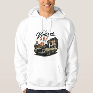 ヴィンテージ・マスタング ルート66 ガレージサンセット グラフィックTシャツ パーカ