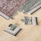 ヴィンテージ·マップ·オブ·ニース·フランス(1901) ジグソーパズル (側面)