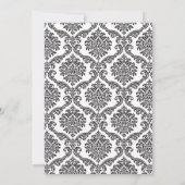 ヴィンテージ ママ タトゥー ベイビー シャワー 招待状 (裏面)