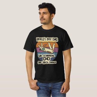 ヴィンテージ マルチツール 世界一のダッド Tシャツ