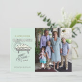 ヴィンテージ・マンジャーの宗教写真クリスマスカード シーズンカード (スタンド正面)