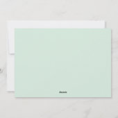 ヴィンテージ・マンジャーの宗教写真クリスマスカード シーズンカード (裏面)