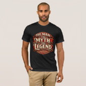 ヴィンテージ・マン・伝説・レジェンド 父の日 Tシャツ (正面フル)