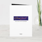 ヴィンテージ·マン- 5番目の誕生日と酒 カード (裏面)